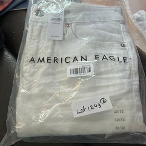 American Eagle Flex. Men’s 32x32 Skinny Jeans. White